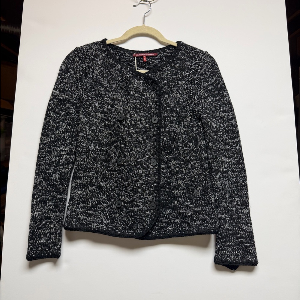 NWT Comptoir Des Cotonniers Monochrome Knit Sweater XS - Picture 2 of 10